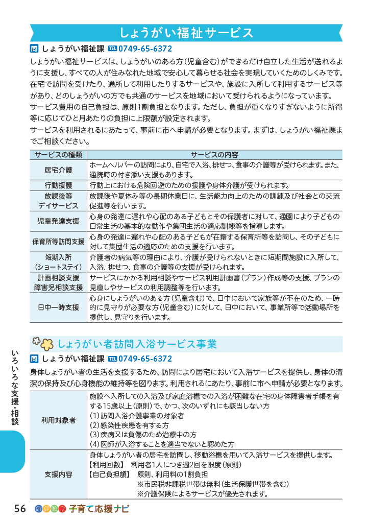 ながはま子育て応援ナビ ページ57