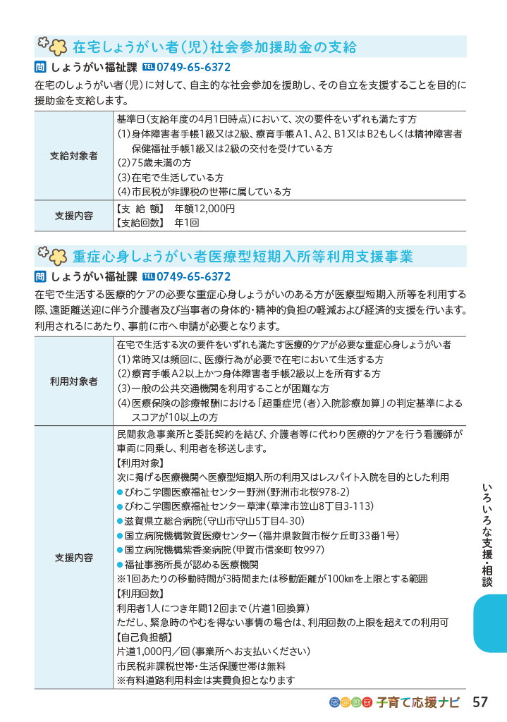 ながはま子育て応援ナビ ページ58