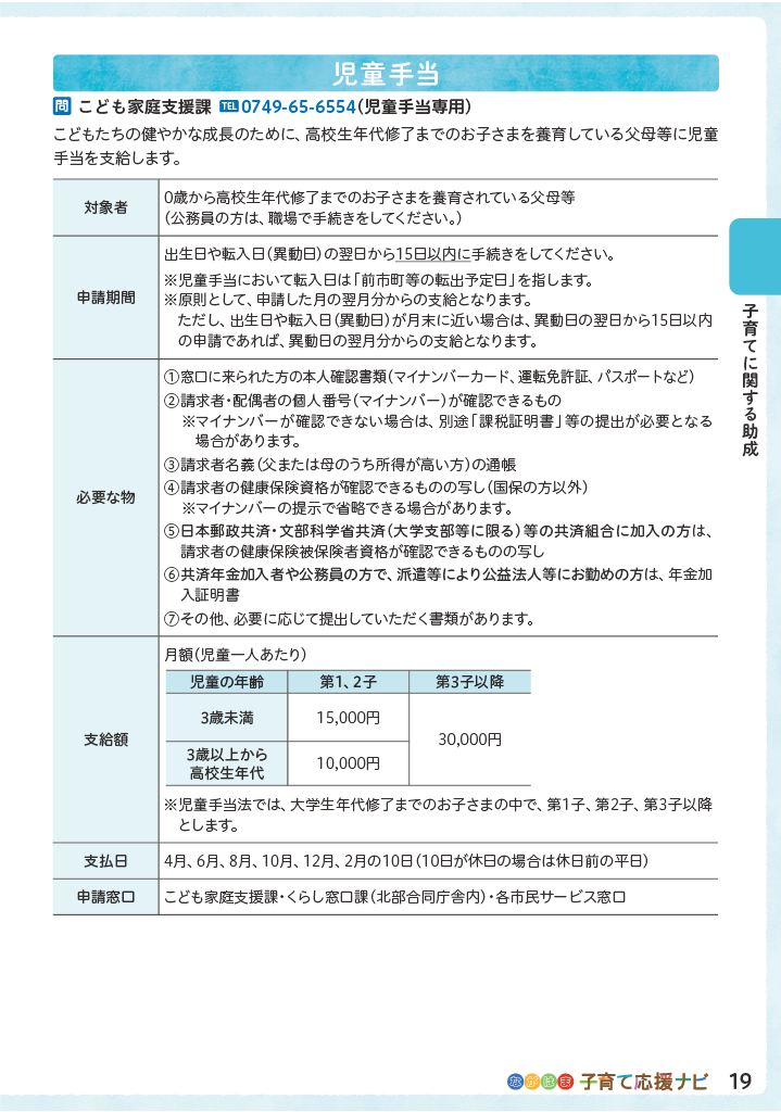 ながはま子育て応援ナビ ページ20